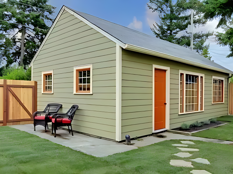 Exterior photo of an AmyWorks ADU builder remodeling project