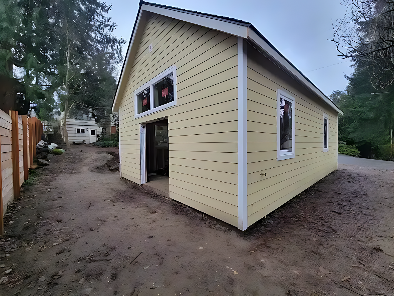 Image of a finished AmyWorks DADU (detached accessory dwelling unit) project