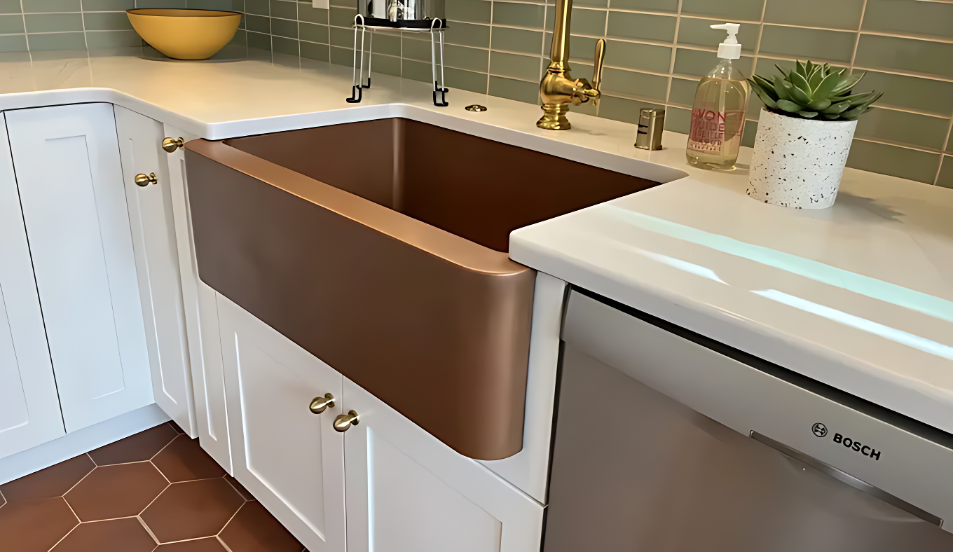 Beautiful kitchen sink with a premium touch