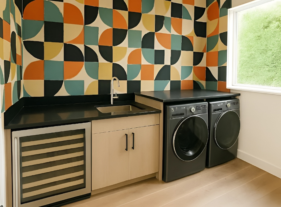 Completed AmyWorks kitchen remodeling project with updated interior finishes.