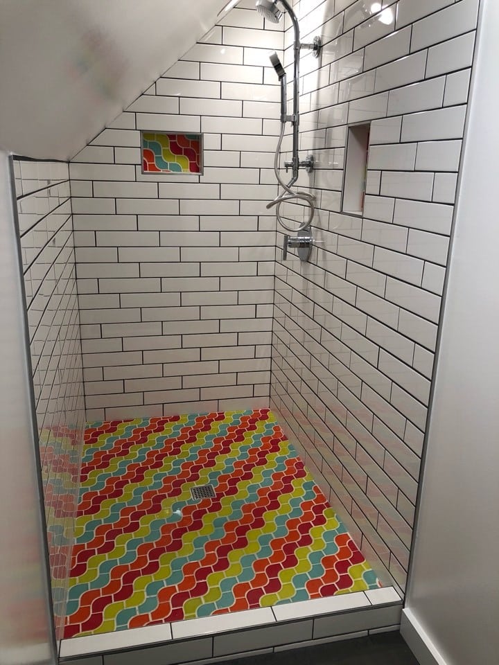 Rainbow Bathroom Remodel