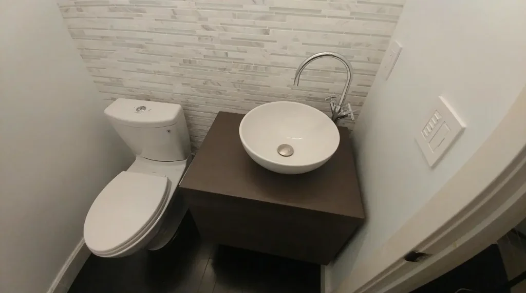 Marble & Mosaic Bathroom Makeover