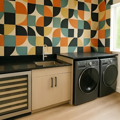 Completed AmyWorks kitchen remodeling project with updated interior finishes.