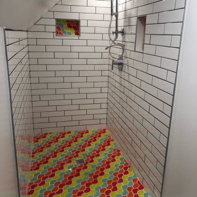 Rainbow Bathroom Remodel