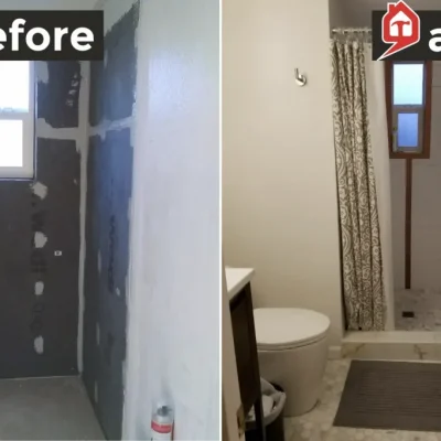 Walk-In Shower with a Window